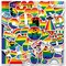 100PCS LGBTQ+ Pride Stickers Pack – Waterproof Rainbow Vinyl Decals for Water Bottles, Laptops, Skateboards & Phones | Gay Lesbian Bisexual Pride Month Decorations for Adults